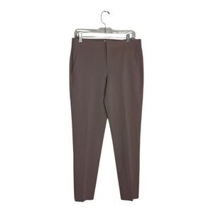 Helmut Lang Brown Slim Straight Ankle Trousers Women’s Size 4